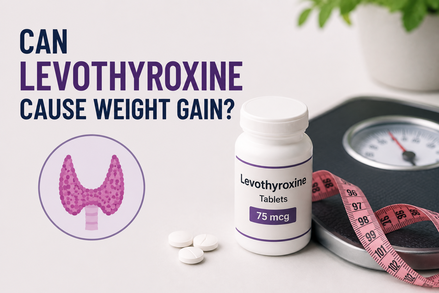 can levothyroxine cause weight gain